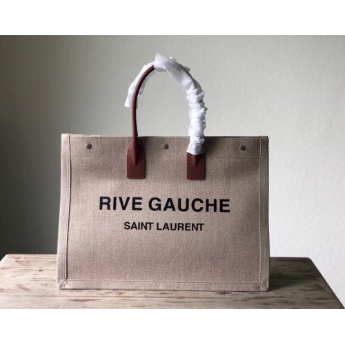 Saint Laurent Rive Gauchen Tote Bag 344212652